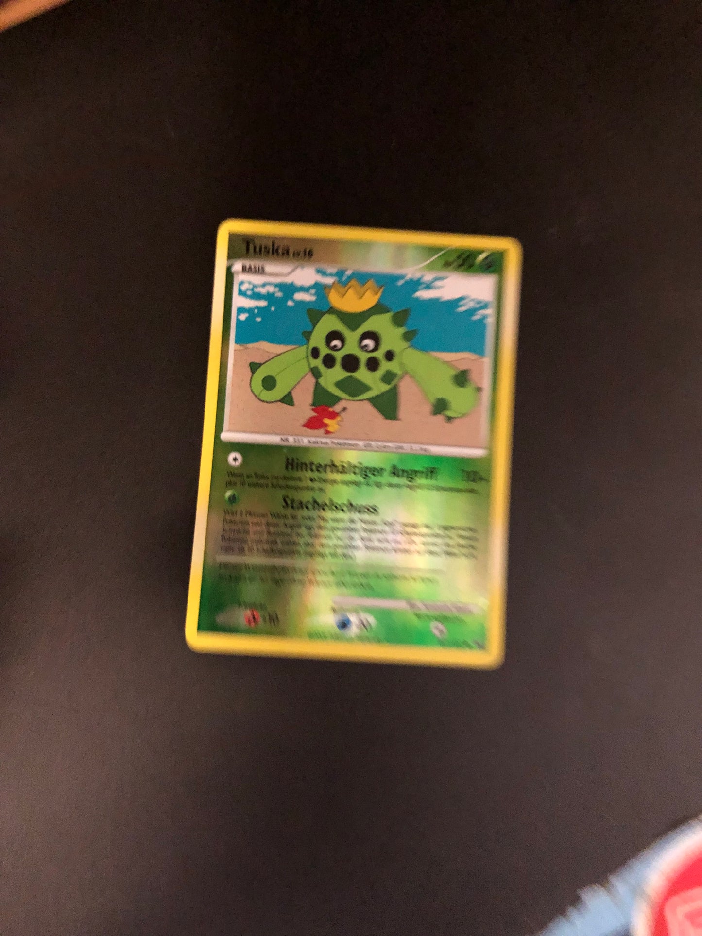 Pokemon Karte Revers Tuska 67/127 Deutsch