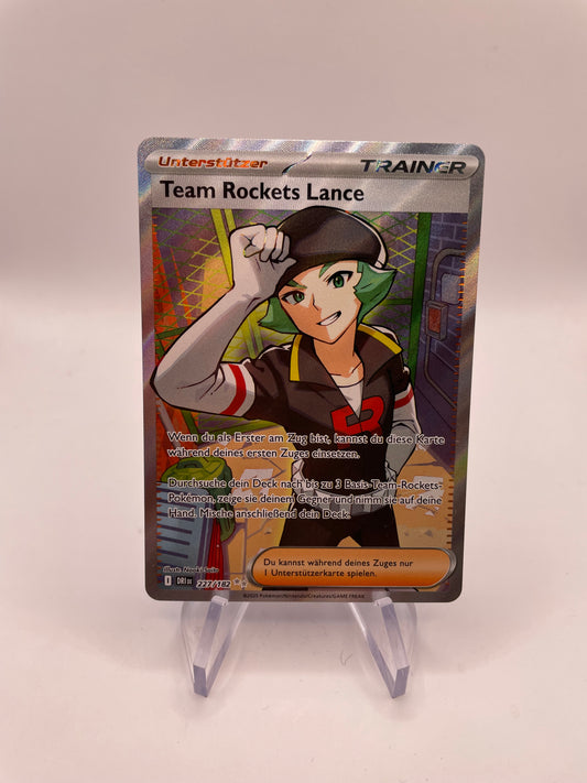 Pokemon Karte Trainer Team Rocket Lance 227/182 Deutsch
