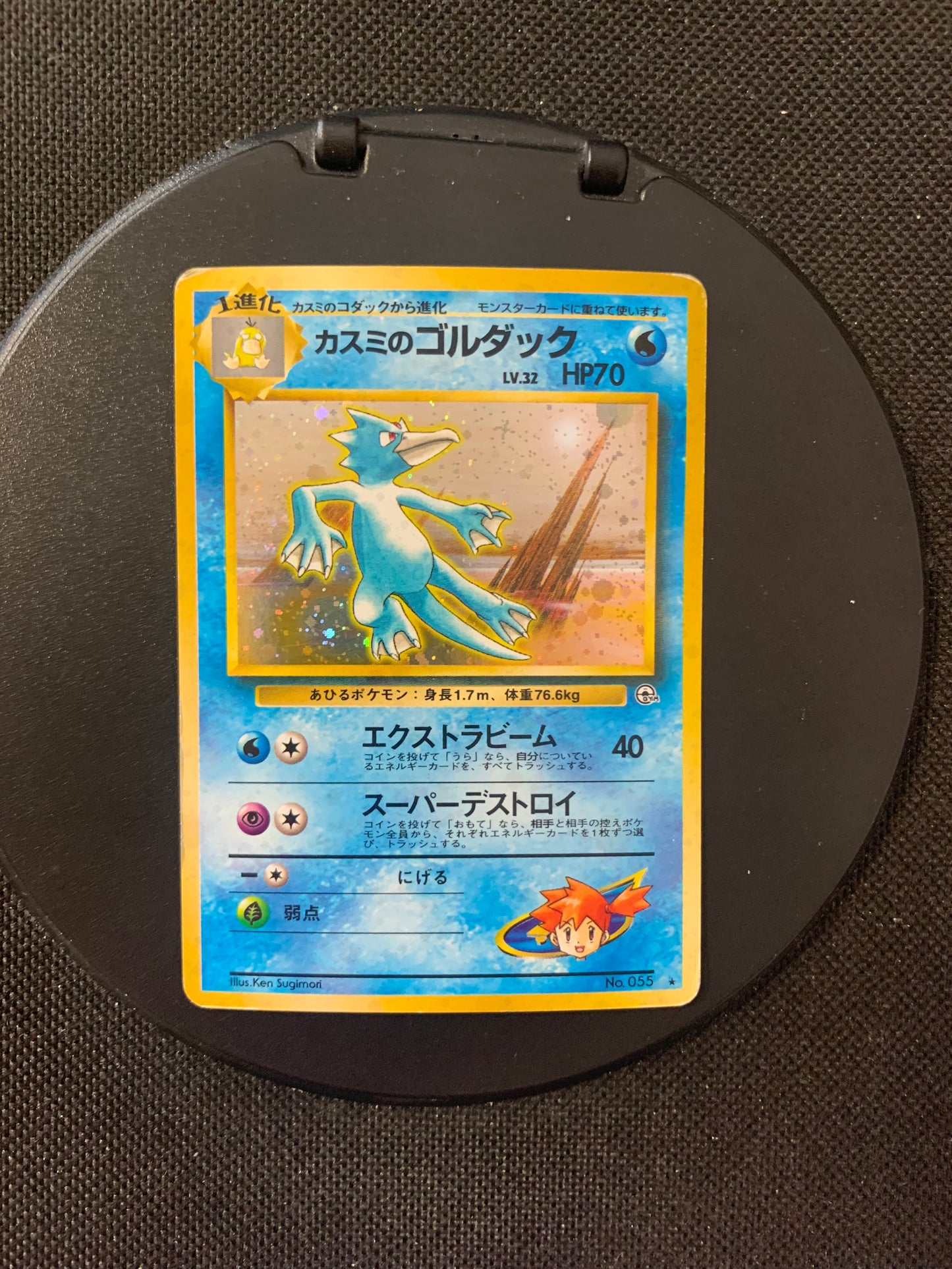 Pokemon Karte Holo Entoron No.55 Japanisch