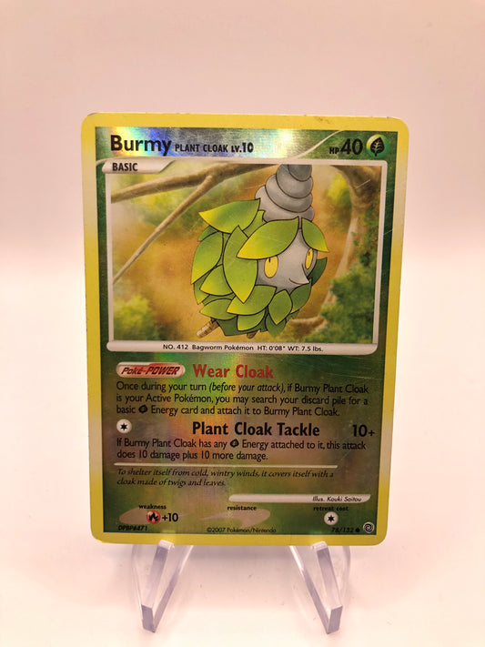 Pokemon Karte Revers Burmy 78/132 Deutsch