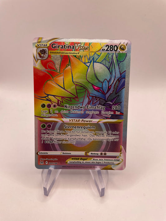 Pokémon Karte VStar Giratina 201/196 Deutsch