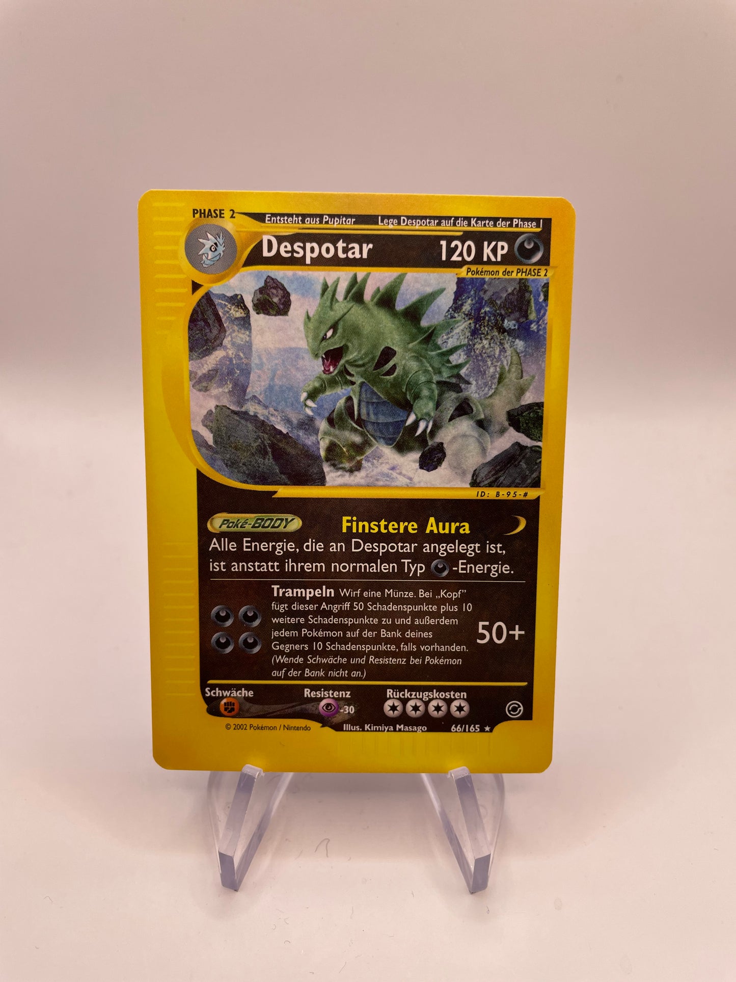 Pokemon Karte E-Series Despotar 66/165 Deutsch