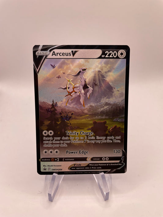 Pokemon Karte V Arceus SWSH204 Englisch