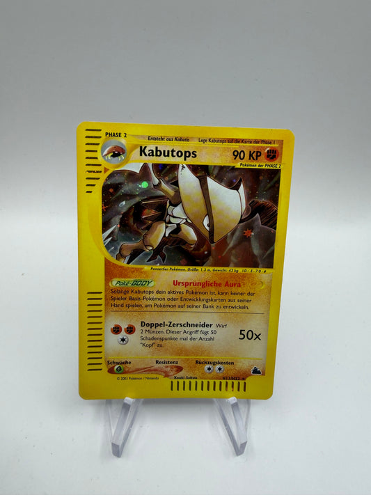 Pokemon Karte E-Serie Holo Kabutops H13/H32 Deutsch