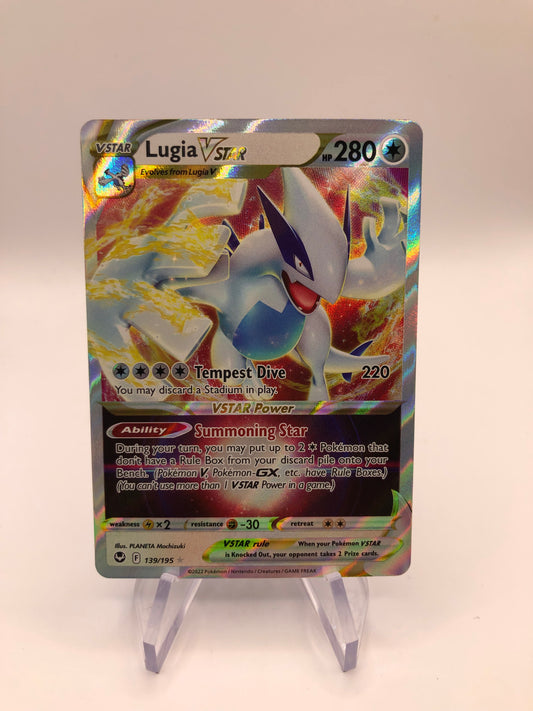 Pokemon Karte Vstar Lugia 139/195 Englisch