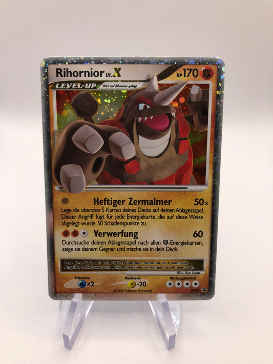 Pokemon Karte Holo Lv.X Promo Rihornior DP29 Deutsch