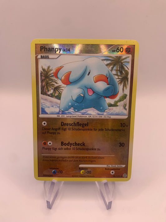 Pokemon Karte Phanpy 98/132 Deutsch