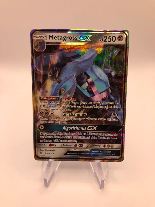 Pokemon Karte Gx Metagross 85/145 Deutsch