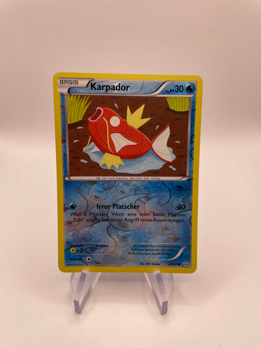 Pokemon Karte Reverse Karpador 22/83 Deutsch