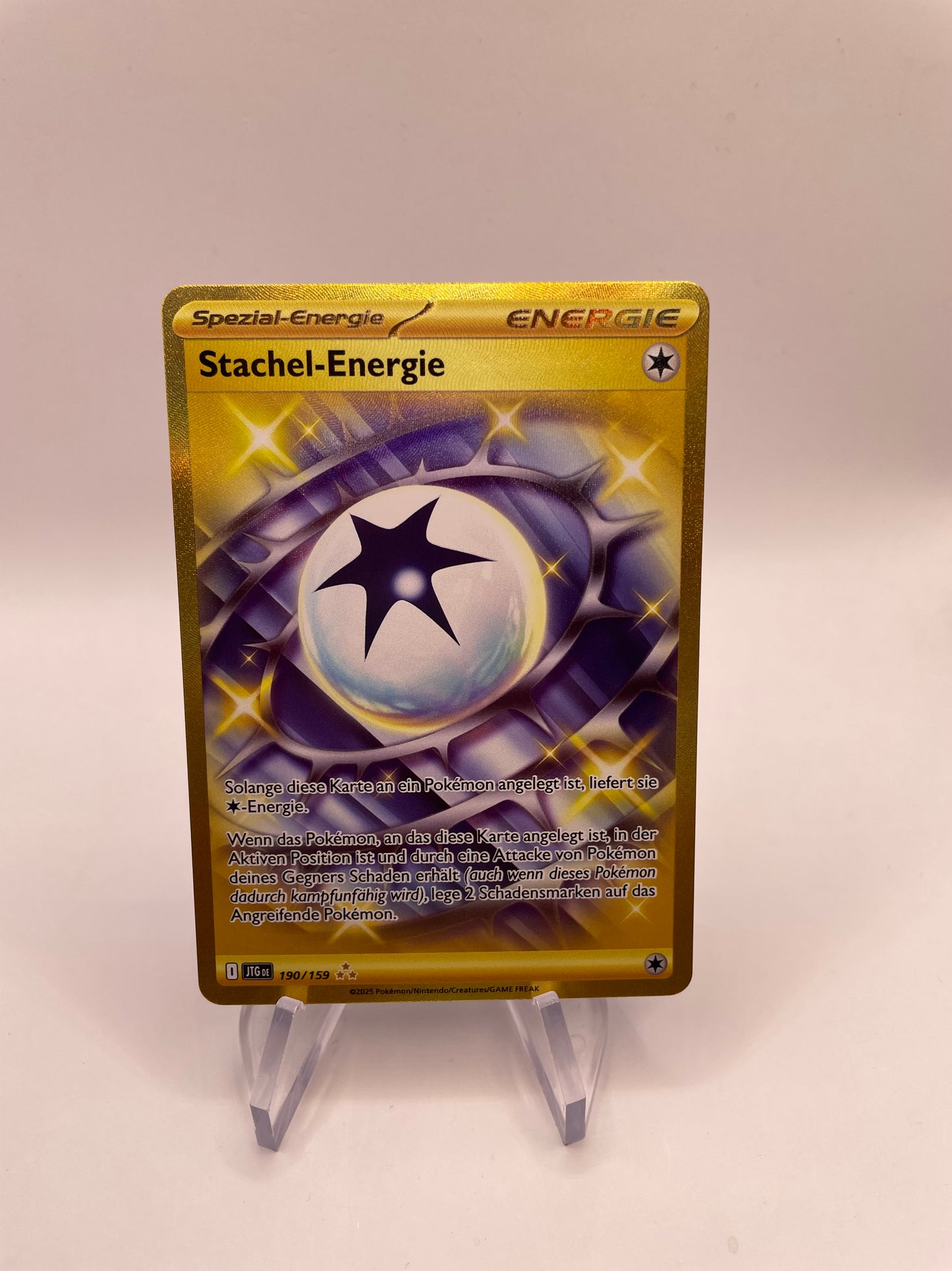 Pokémon Karte Spezial Energie Stachel-Energie 190/159 Deutsch