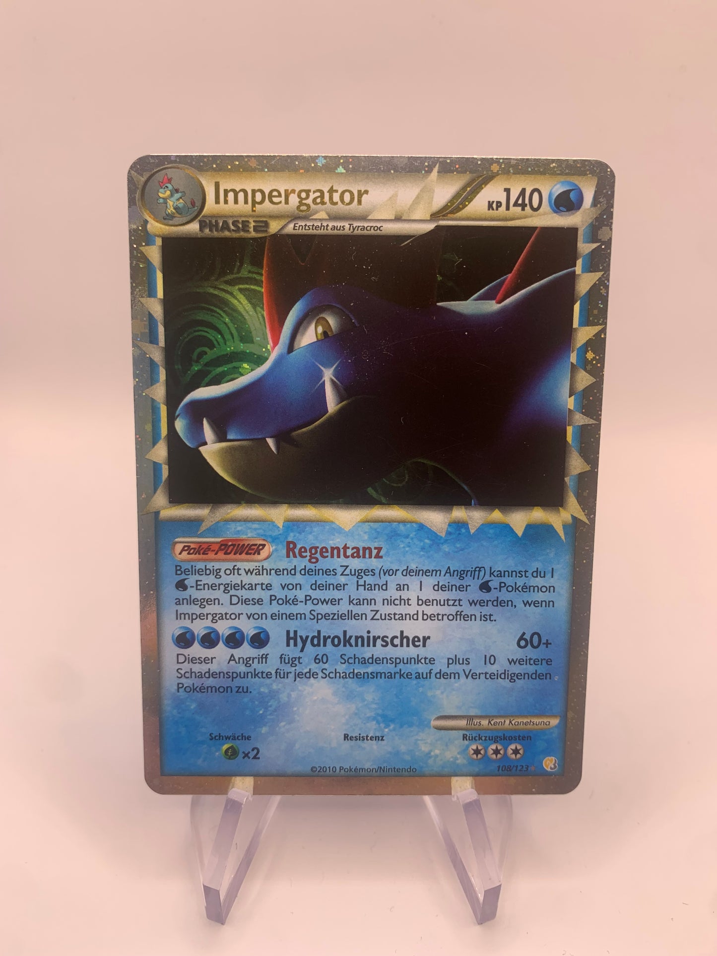 Pokemon Karte Prime Impergator 108/123 Deutsch