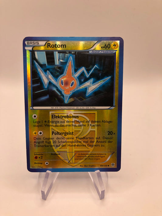 Pokemon Karte Revers Rotom 49/135 Deutsch