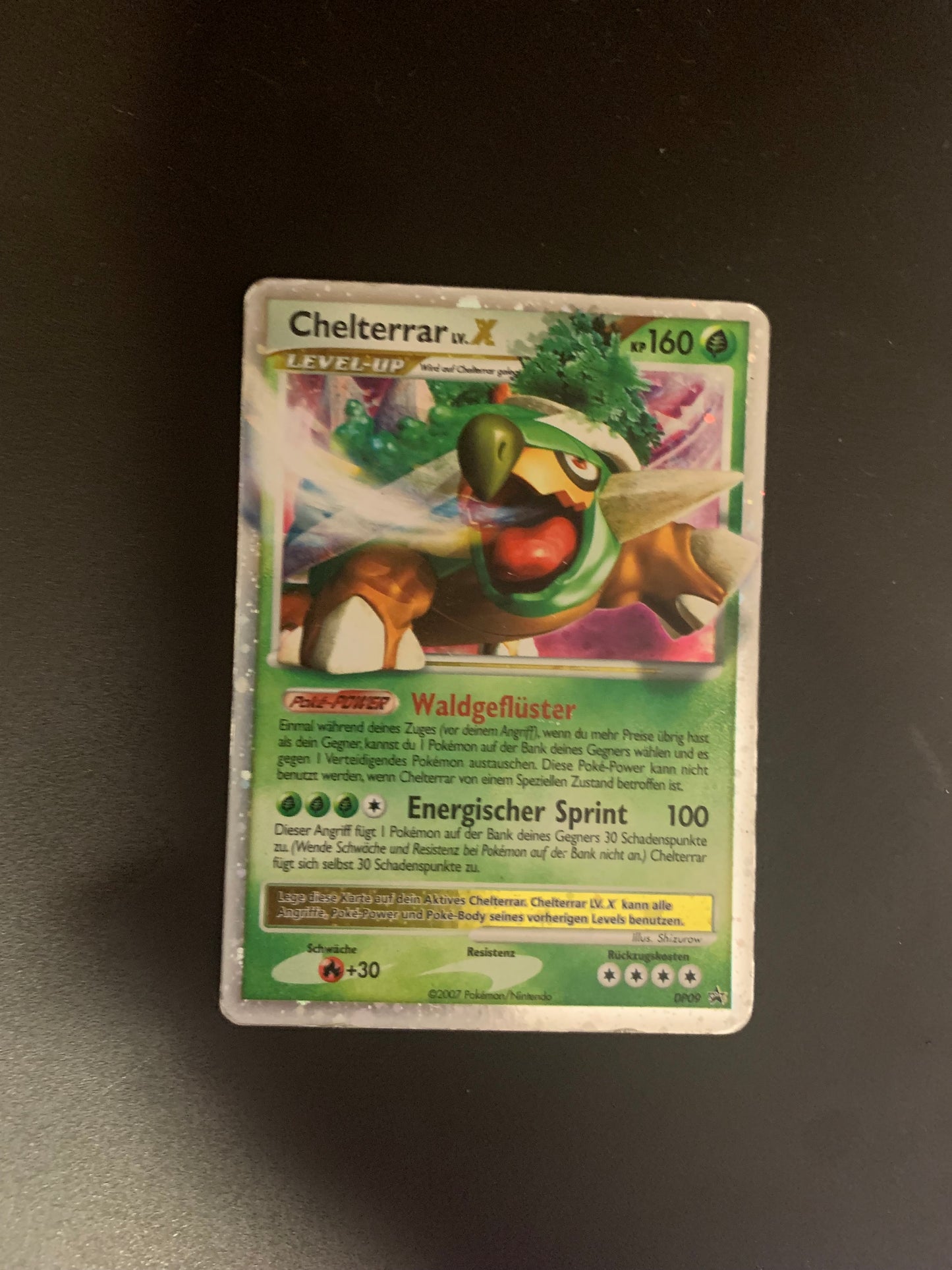 Pokemon Karte LV.X Promo Chelterrar DP09 Deutsc