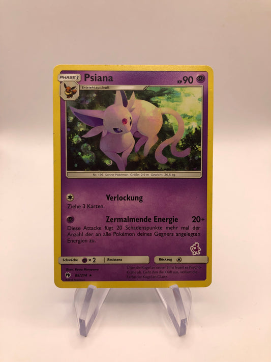 Pokemon Karte Psiana 89/214 Deutsch