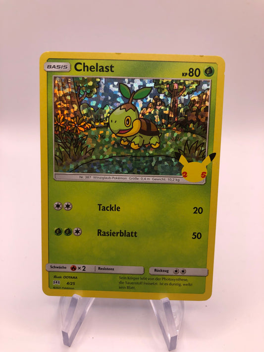 Pokemon Karte Holo Celebration Chelast 4/25 Deutsch