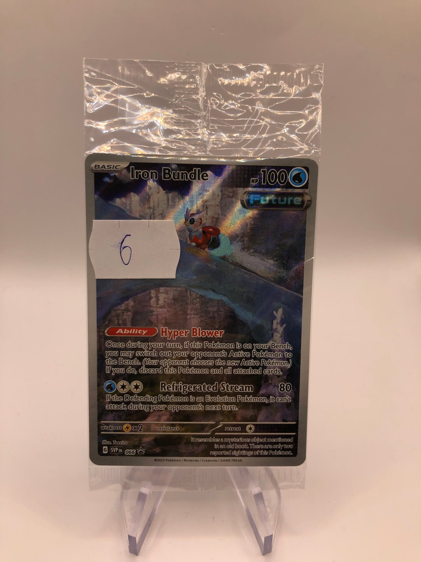 Pokemon Karte OVP Art Rare Promo Iron Bundel 66 Englisch