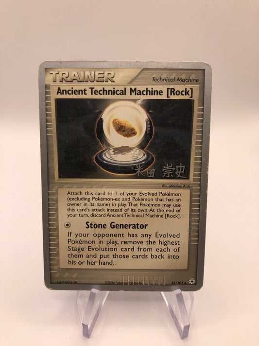 Pokemon Karte Trainer Ancient Technical Machine 85/101 Englisch