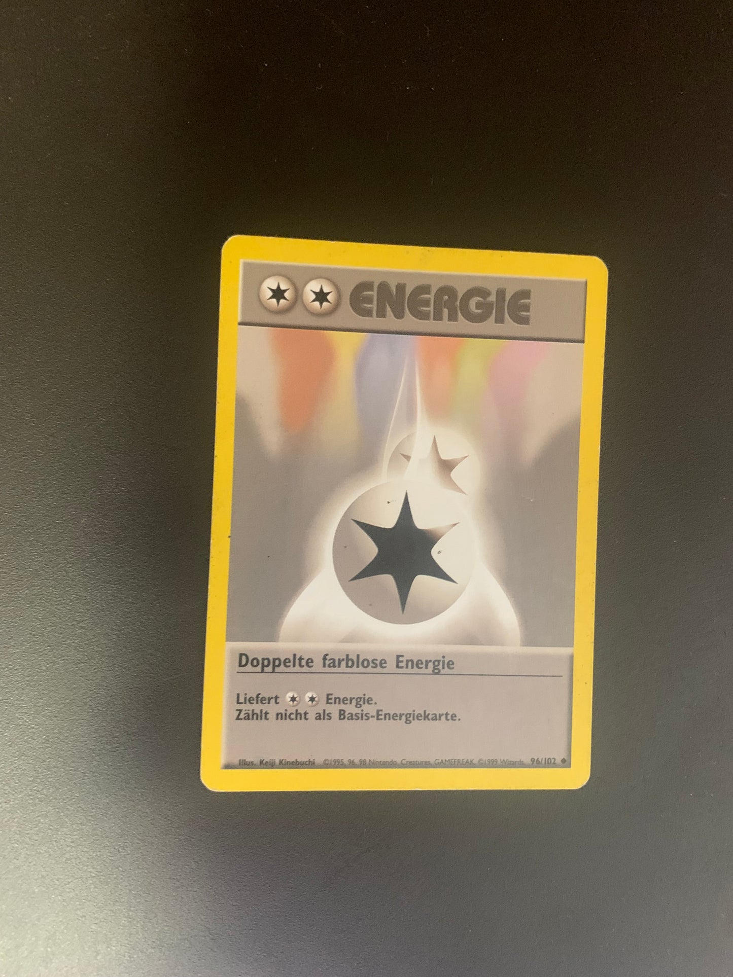 Pokemon Karte Energie 96/102 Deutsch