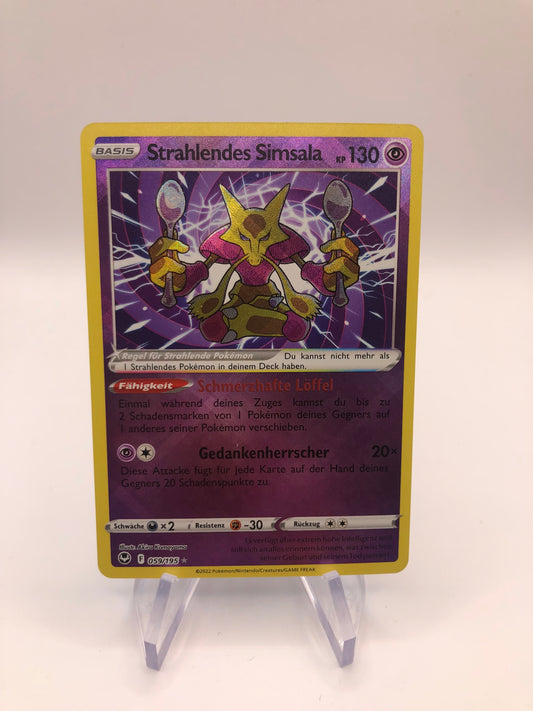 Pokemon Karte Strahlendes Simsala 59/195 Deutsch