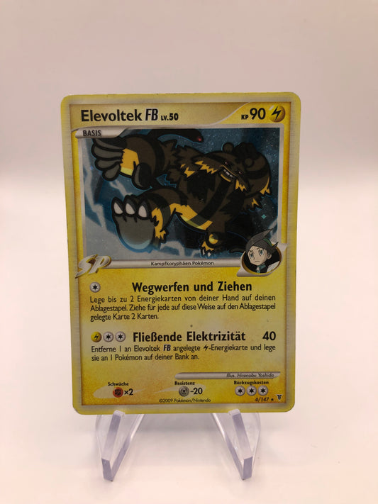 Pokemon Karte Holo Elevoltek 4/147 Deutsch