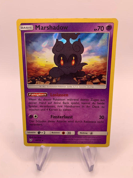 Pokémon Karte Holo Marshadow 45/73 deutsch