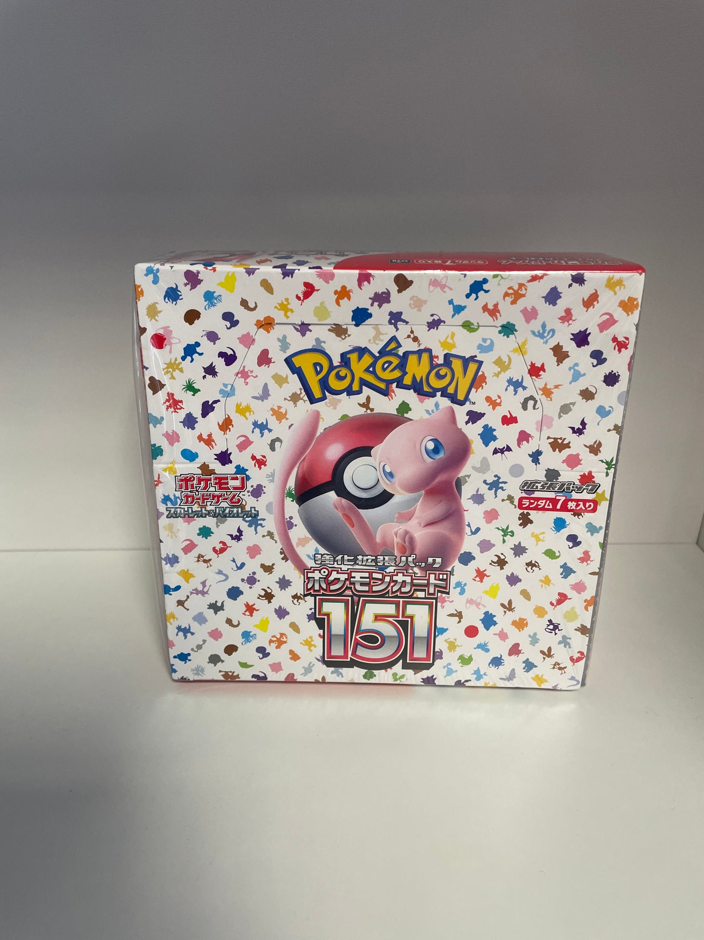 Pokemon OVP 151 Japanisches Display