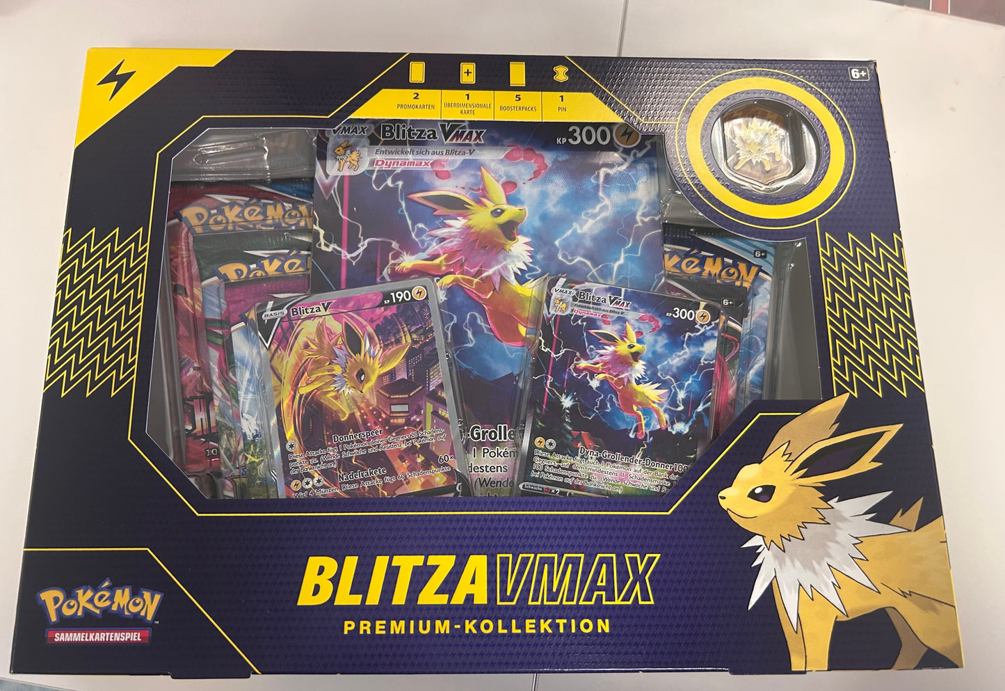 Pokemon Karten OVP Blitza Vmax Premium Kollektion Deutsch