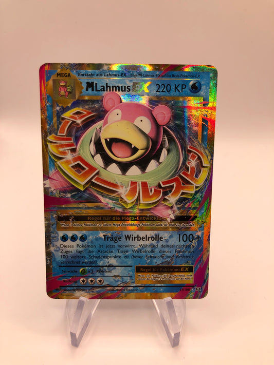 Pokemon Karte Mega EX Lahmus 27/108 Deutsch