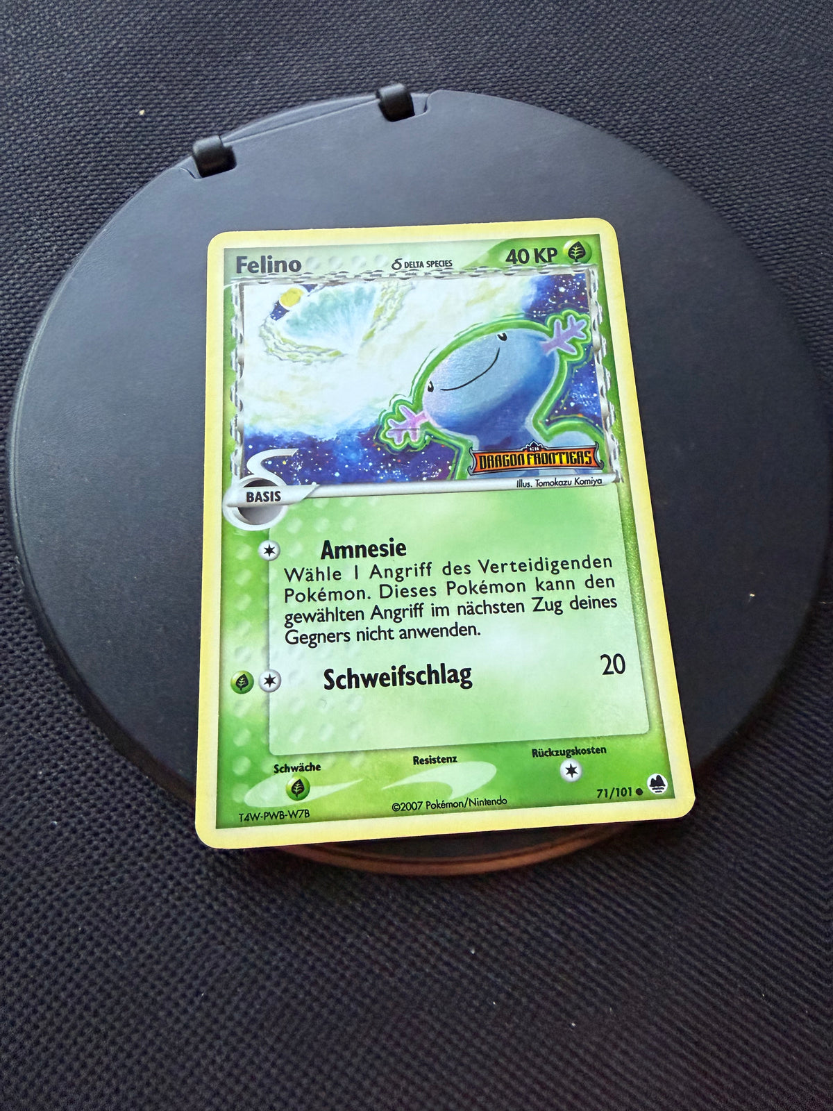 Pokemon Karte Stamp Delta Species Felino 71/101 Deutsch