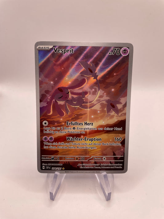 Pokemon Karte Art-Rare Vesprit 204/191 Deutsch