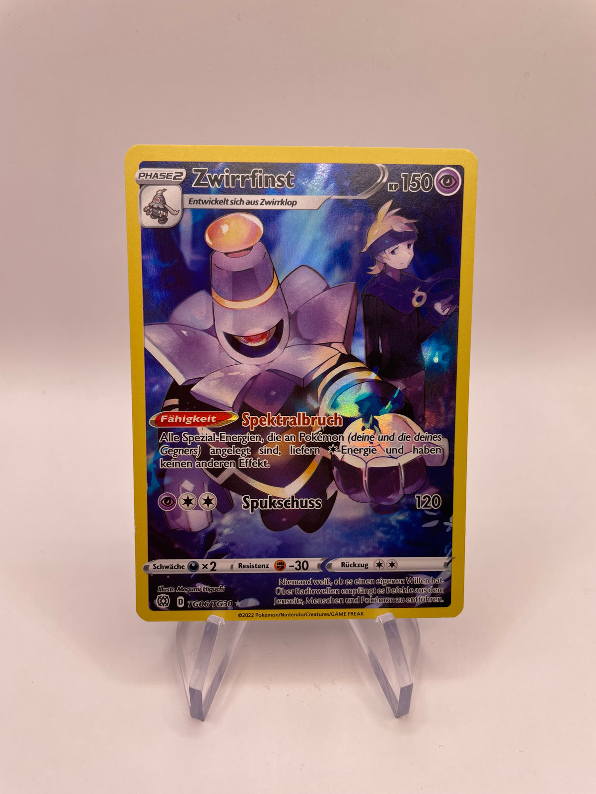 Pokemon Karte Art Rare Zwirrfinst TG06/TG30 Deutsch