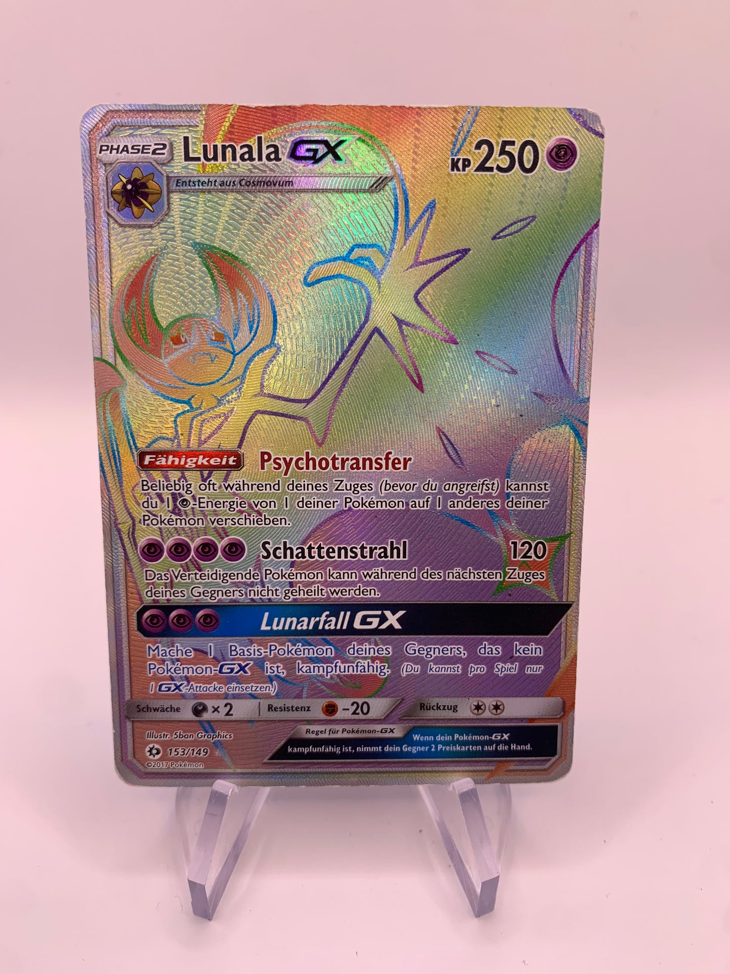 Pokemon Karte Gx Rainbow 153/149 Deutsch