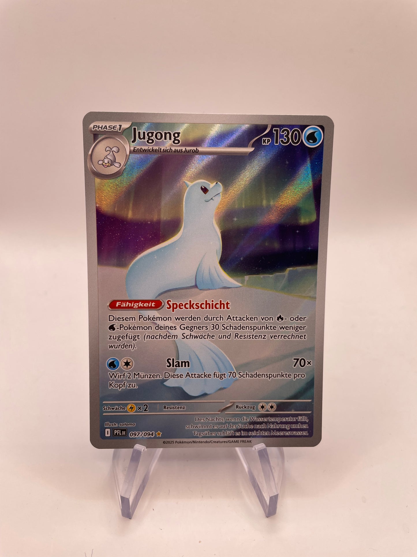 Pokémon Karte Art-Rare Jugong 97/94 Deutsch