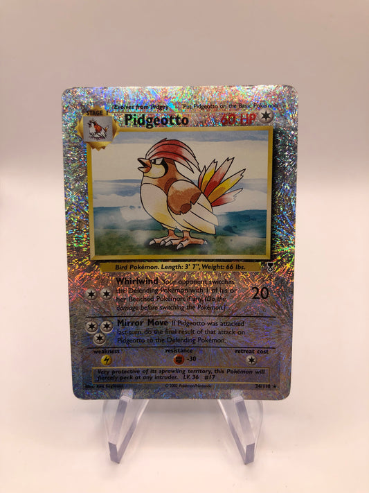 Pokemon Karte Revers Tauboga 34/110 Englisch