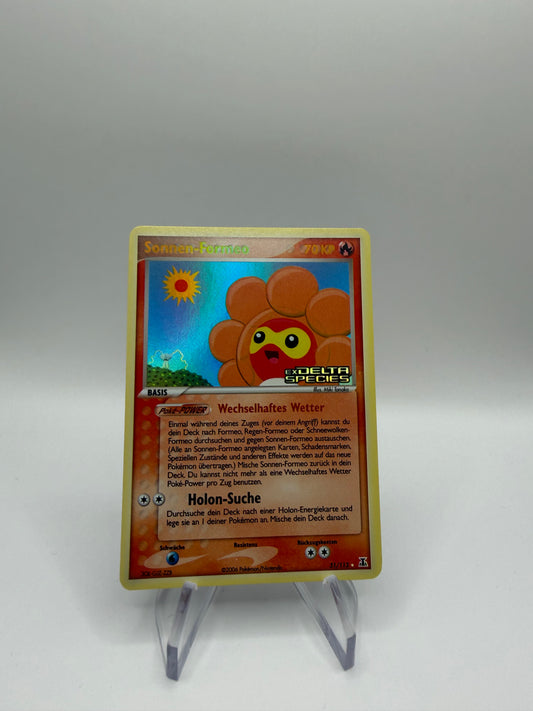Pokemon Karte Stamp Sonnen-Formeo 31/113 Deutsch
