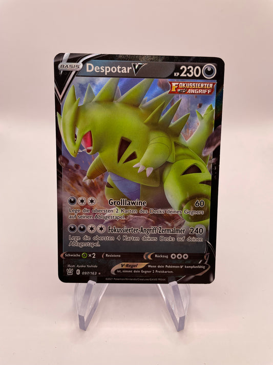 Pokémon Karte V Despotar 97/163 Deutsch
