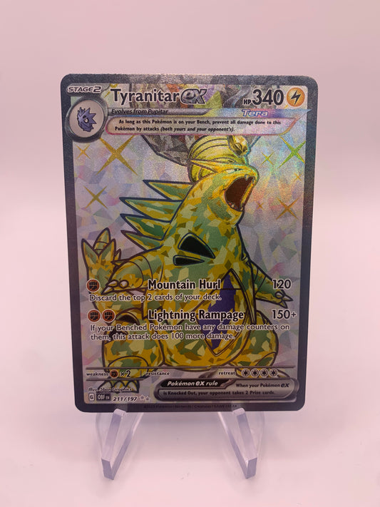 Pokemon Karte ex Fullart Despotar 211/197 Englisch