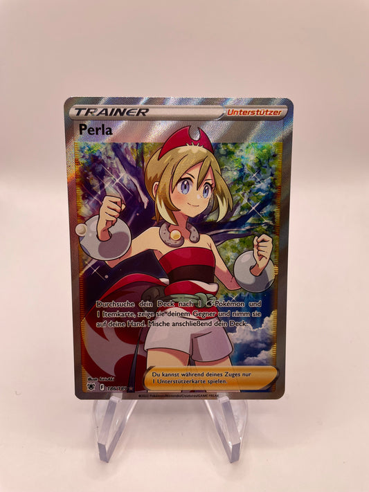 Pokemon Karte Trainer Perla 186/189 Deutsch