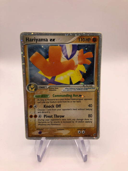 Pokemon Karte EX Hariyama 100/107 Englisch