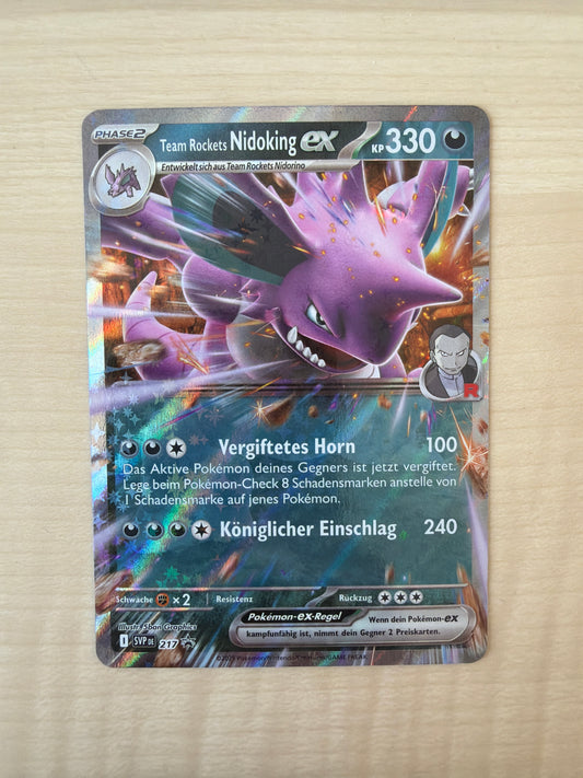 Pokemon Karte Nidoking ex 217 Deutsch