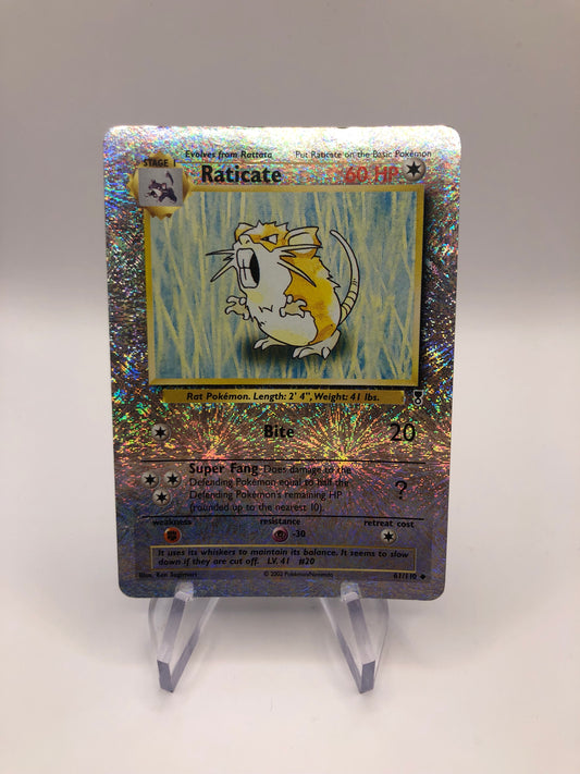 Pokemon Karte Revers Raticate 61/110 Englisch