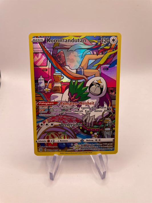 Pokemon Karte Art Rare Kommandutan TG12/TG30 Deutsch