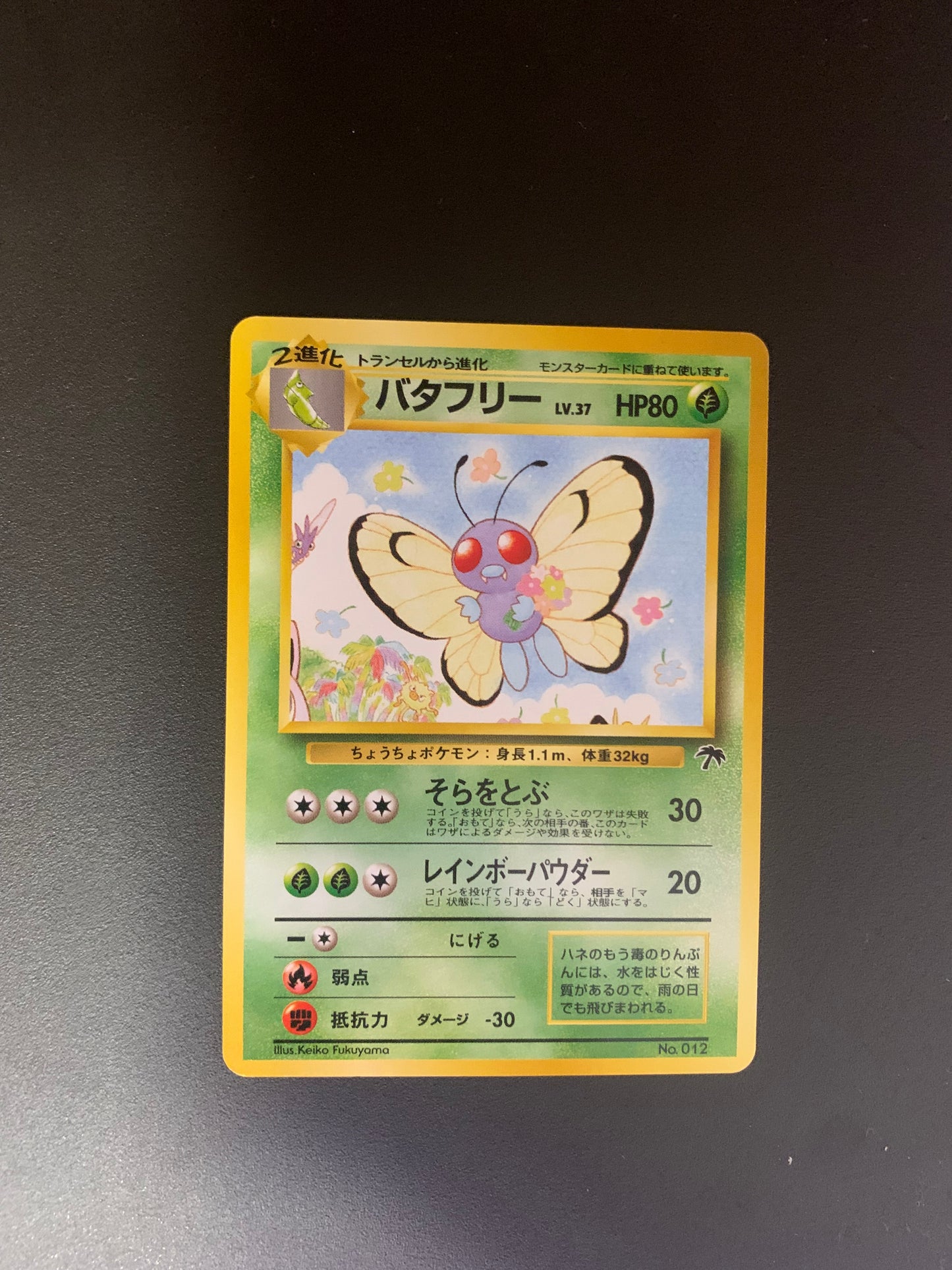 Pokemon Karte Southern Island Smetbo No.12 Japanisch