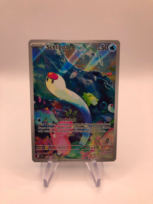 Pokemon Karte Art-Rare Schligda 206/198 Deutsch