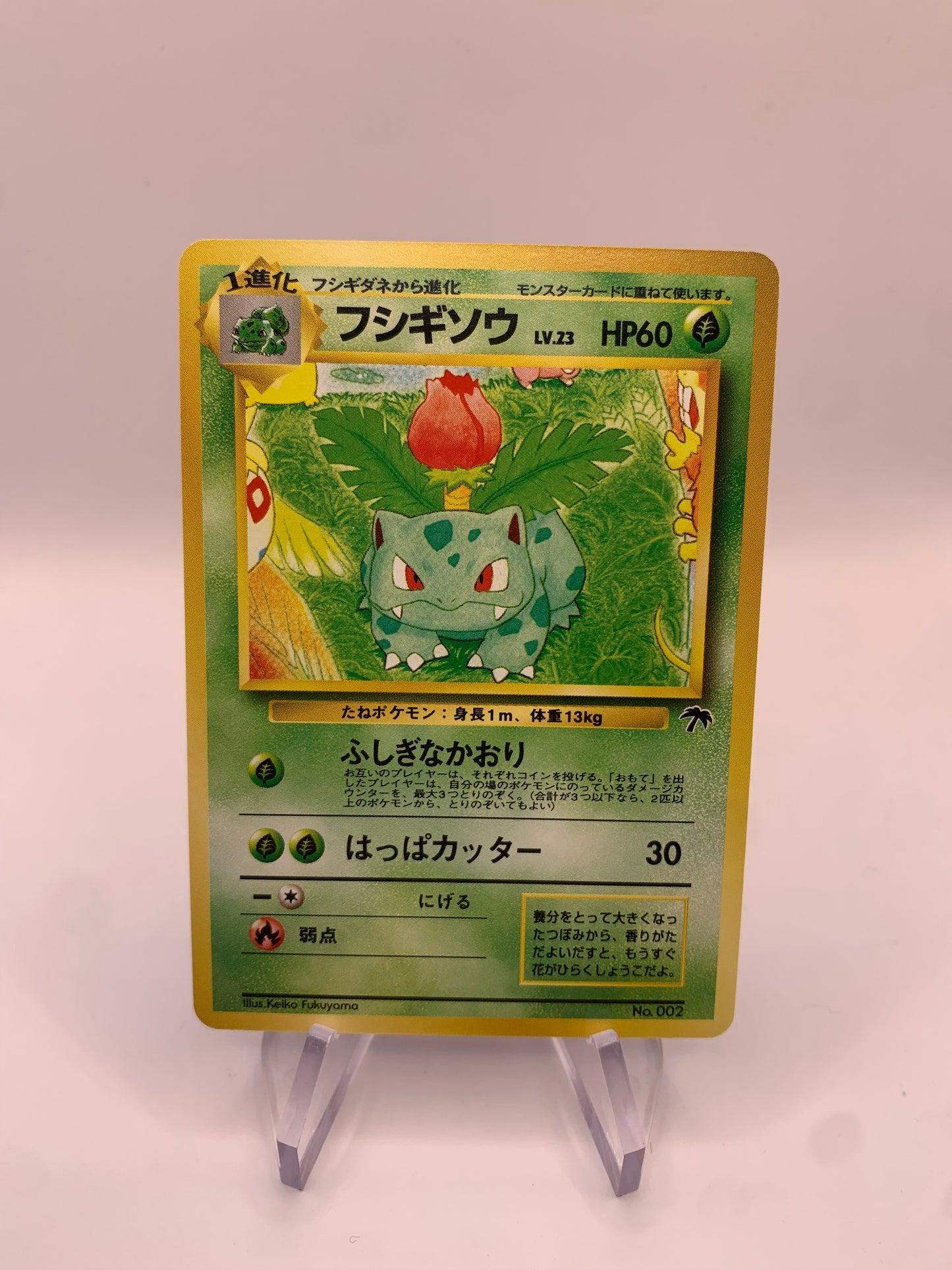 Pokemon Karte Southern Island Bisaknosp No.2 Japanisch