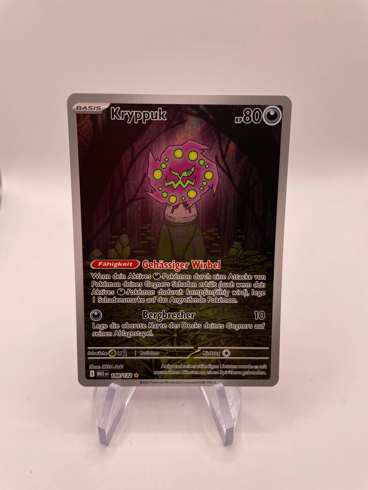 Pokémon Karte Art-Rare Kryppuk 148/132 Deutsch