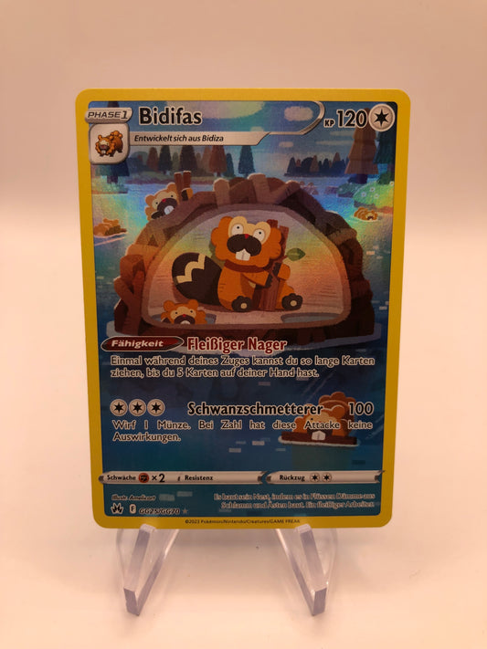 Pokemon Karte Art Rare Bidifas GG25/GG70 Deutsch