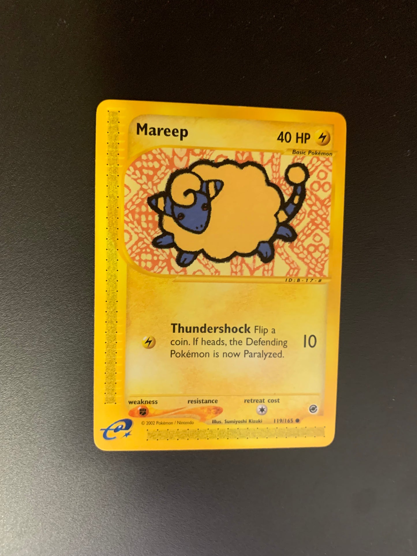 Pokemon Karte E-Series Woltilam 119/165 Deutsch