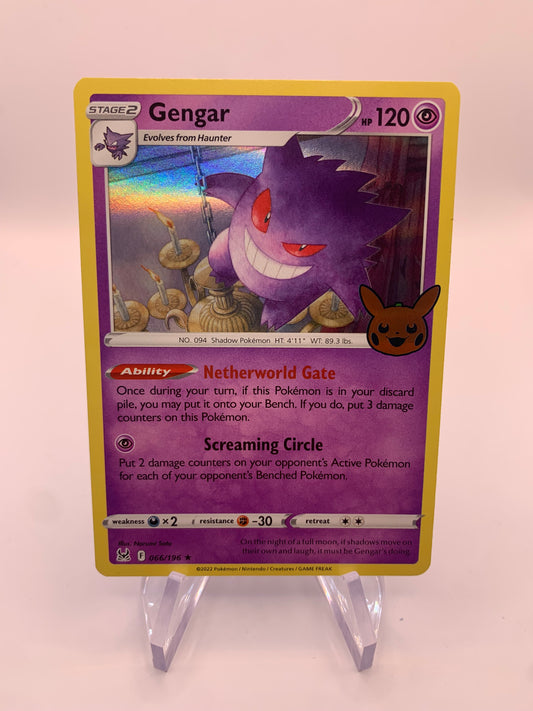 Pokemon Karte Holo Gengar 66/196 Englisch