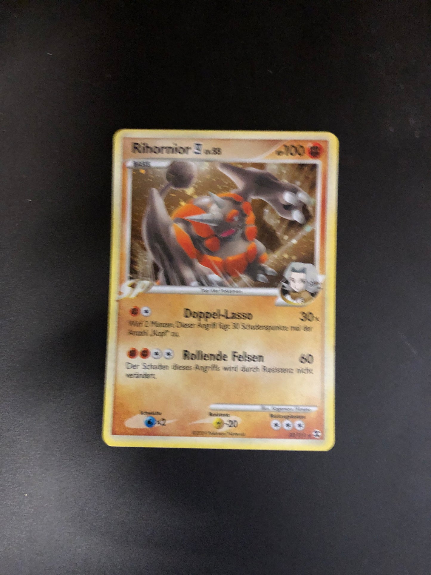 Pokemon Karte Holo Rihornior 32/111 Deutsch
